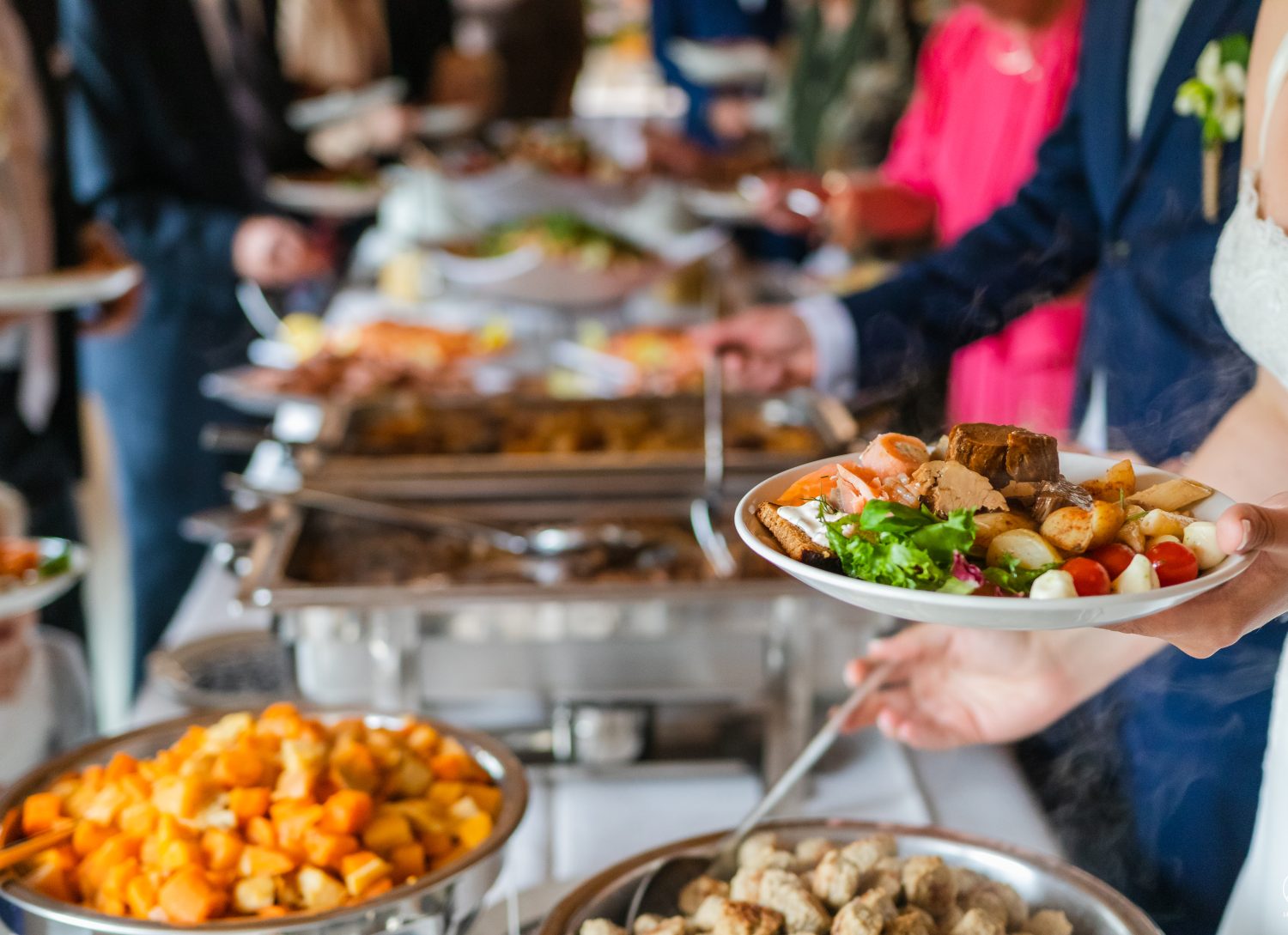 Häät ja juhlatarjoilut.